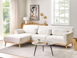MAXISHOP Italia Collection Coltar cu 3 locuri SIMOS Boucle Alb Dreapta