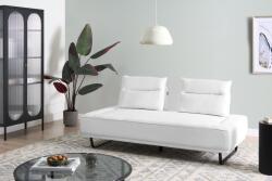 MAXISHOP Italia Collection Canapea cu 3 locuri FAXEN Alb Canapea