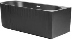 Maxishop Cada pe colt GOCTA Stanga 170 x 80 cm Negru