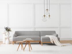 MAXISHOP Italia Collection Coltar cu 3 locuri SOSJO Gri deschis Stanga