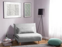 MAXISHOP Italia Collection Canapea extensibila single SETTEN Gri deschis Canapea