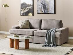 MAXISHOP Italia Collection Canapea cu 3 locuri ALLA Taupe Canapea