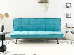 MAXISHOP Italia Collection Canapea extensibila cu 3 locuri HASLE Albastru marin Canapea