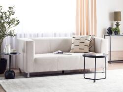 MAXISHOP Italia Collection Canapea cu 3 locuri FLORO Chenille Alb-murdar Canapea