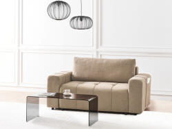 MAXISHOP Italia Collection Canapea extensibila cu 2 locuri INNVIK Maro cu depozitare Canapea