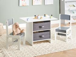MAXISHOP Italia Collection Masa cu scaune pentru copii YALGOO Alb