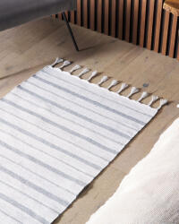 MAXISHOP Italia Collection Covor BADEMLI Alb-murdar 80 x 150 cm Covor