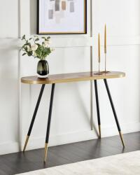 MAXISHOP Italia Collection Masa consola RAMONA Frasin inchis