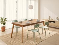 MAXISHOP Italia Collection Masa de dining KEHO Stejar inchis 200 cm 90 cm