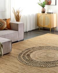 MAXISHOP Italia Collection Covor BOGAZOREN Bej 160 x 230 cm Iuta Covor