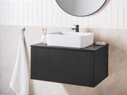 Maxishop Masca pentru lavoar de perete ALZIRA 80 cm Negru
