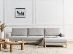 MAXISHOP Italia Collection Coltar cu 4 locuri SIGGARD Gri Stanga