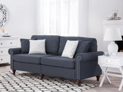 MAXISHOP Italia Collection Canapea cu 3 locuri OTRA Gri inchis Canapea
