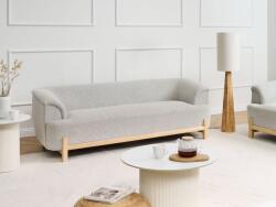 MAXISHOP Italia Collection Canapea cu 3 locuri ALNOR Gri deschis Canapea
