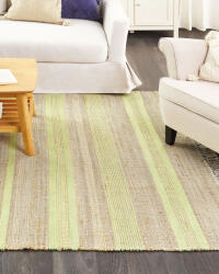 MAXISHOP Italia Collection Covor TALPUR Verde deschis 160 x 230 cm Iuta Covor