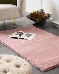 MAXISHOP Italia Collection Covor din blana sintetica MIRPUR Roz 80 x 150 cm Covor