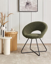 MAXISHOP Italia Collection Scaun dining RACHEL Boucle Verde