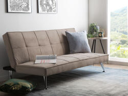 MAXISHOP Italia Collection Canapea extensibila cu 3 locuri HASLE Nisipiu Canapea