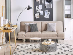 MAXISHOP Italia Collection Canapea extensibila cu 2 locuri YORK Bej Canapea