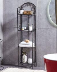 Maxishop Unitate de rafturi VALDIVIA Metal Negru Raft