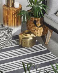 MAXISHOP Italia Collection Covor de exterior DELHI Negru 120 x 180 cm Covor