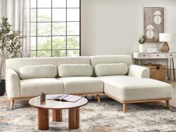 MAXISHOP Italia Collection Coltar cu 3 locuri SIMOS Alb-murdar Stanga