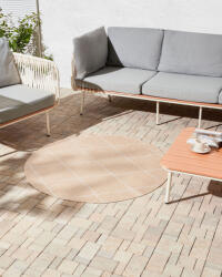 MAXISHOP Italia Collection Covor de exterior GWALIOR Bej o 120 cm Covor
