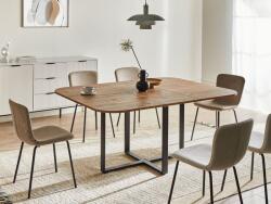 MAXISHOP Italia Collection Masa de dining extensibila COOPER Maro 120 160 cm 120 cm