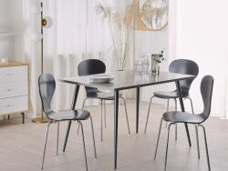 MAXISHOP Italia Collection Masa de dining SANTIAGO Efect de beton 120 cm 80 cm