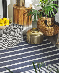 MAXISHOP Italia Collection Covor de exterior HALDIA Albastru inchis 120 x 180 cm Covor