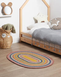 MAXISHOP Italia Collection Covor pentru copii PEREWI Multicolor 70 x 100 cm Iuta Covor