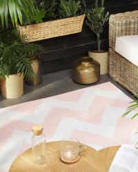 MAXISHOP Italia Collection Covor de exterior KONARLI Roz 140 x 200 cm Covor