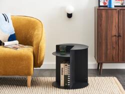 MAXISHOP Italia Collection Masa laterala TAGGART Metal Negru Masa de cafea