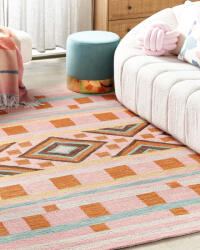 MAXISHOP Italia Collection Covor YOMRA Multicolor 200 x 200 cm Lana Covor