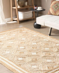 MAXISHOP Italia Collection Covor MENGEN Bej 160 x 230 cm Iuta Covor