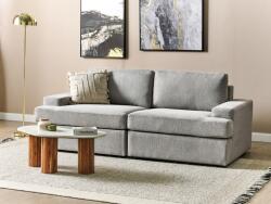 MAXISHOP Italia Collection Canapea cu 3 locuri ALLA Gri deschis Canapea