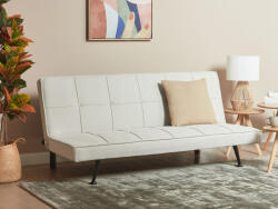 MAXISHOP Italia Collection Canapea extensibila cu 3 locuri HASLE Bej deschis Canapea