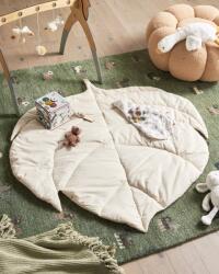 MAXISHOP Italia Collection Covoras de joaca pentru copii OLIMP 110 x 110 cm Bumbac Alb-murdar