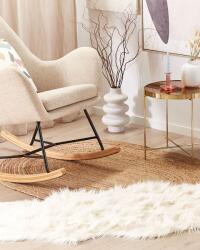 MAXISHOP Italia Collection Covor din blana sintetica MAMUNGARI Bej 60 x 180 cm Covor