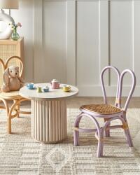 MAXISHOP Italia Collection Scaun pentru copii DESIMI Ratan Violet