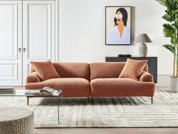 MAXISHOP Italia Collection Canapea cu 3 locuri MATILA Maro auriu Canapea