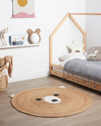 MAXISHOP Italia Collection Covor pentru copii KOSALAR Bej o 120 cm Iuta Covor