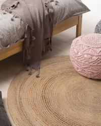 MAXISHOP Italia Collection Covor AKBELEN Bej o 140 cm Iuta Covor
