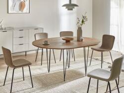 MAXISHOP Italia Collection Masa de dining extensibila LOUISE Maro 120 160 cm 120 cm