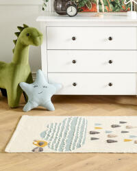 MAXISHOP Italia Collection Covor pentru copii BLANG Bej 80 x 150 cm Bumbac Covor