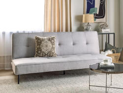 MAXISHOP Italia Collection Canapea extensibila cu 3 locuri ESSVIK Gri deschis Canapea