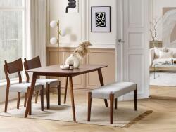 MAXISHOP Italia Collection Masa de dining EPHRATA Mahon inchis 150 cm 90 cm