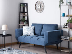 MAXISHOP Italia Collection Canapea extensibila cu 2 locuri BREKKE Bleumarin Canapea
