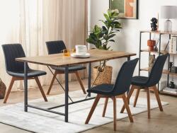 MAXISHOP Italia Collection Masa de dining SARITAS Maro 160 cm 80 cm