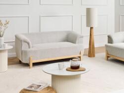 MAXISHOP Italia Collection Canapea cu 2 locuri ALNOR Gri deschis Canapea